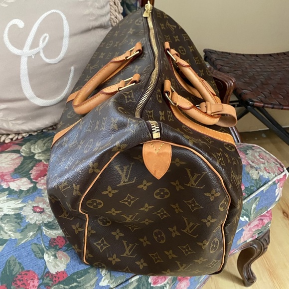 LOUIS VUITTON Monogram Keepall 45 Weekender Bag - Picture 7 of 8